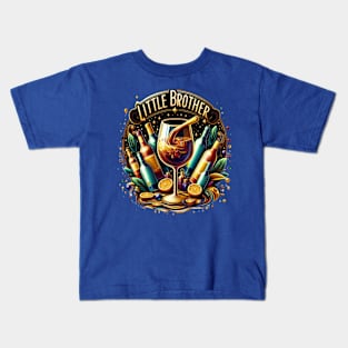 Little Brother Party Time Kids T-Shirt